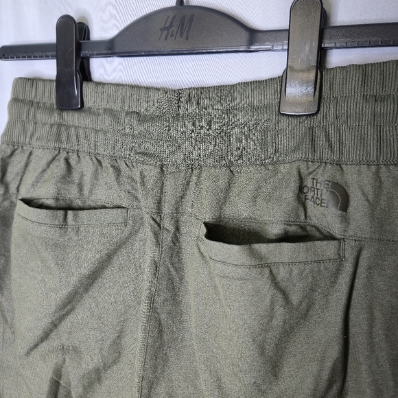 North Face Ladies Pants With Leg Pull Adjustment Olive Size M - Picture 3 of 11